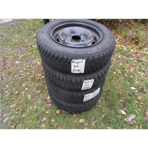 Bildæk+Vinterdæk og fælge