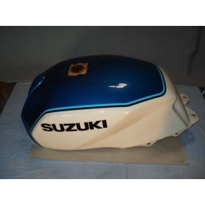 Suzuki GSX550ESD benzintank,Bl�/Hvid.