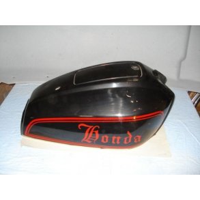 Honda CB750K7 benzintank,sortmetal.