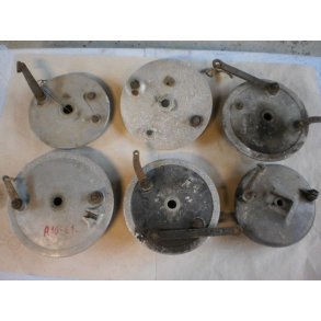 Diverse ankerplader Engelske MC. stk.