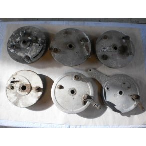 Diverse ankerplader Engelske MC. stk.