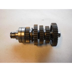 Honda Cb gearaksel med gearhjul 