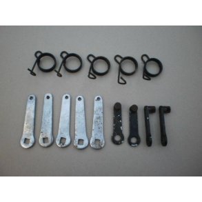 Bremsen�gler og fjedre diverse til gamle engelske mc