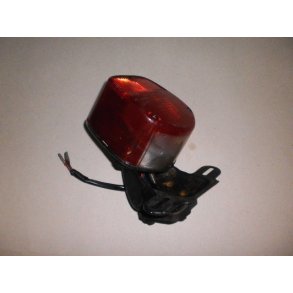 Kawasaki baglygte Z400 med nr.pladeholder