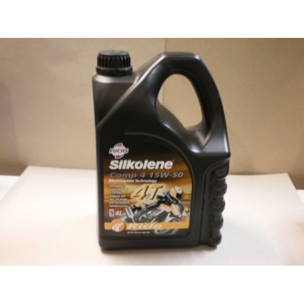 Silkolene motorolie Comp4 15w50. 4L