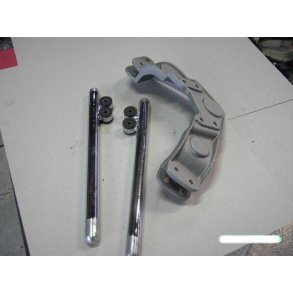 Clip-on styr med alu-bro.