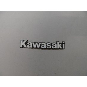 Kawasaki emblem. L-155 mm. 2 skruehuller.