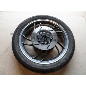 Yamaha XV920 Forhjul, p�nt. uden skiver og d�k.