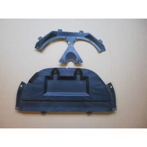BMW K75/100 metalplade +plastdel verst.