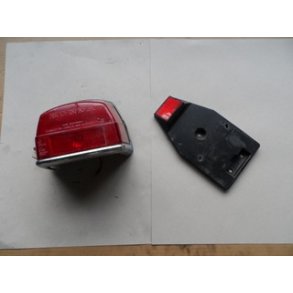 Honda CX500A komplet baglygte,nr.pladeholder.