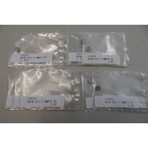 Honda ventilshims sm� 7,5 mm.flere tykkelser.