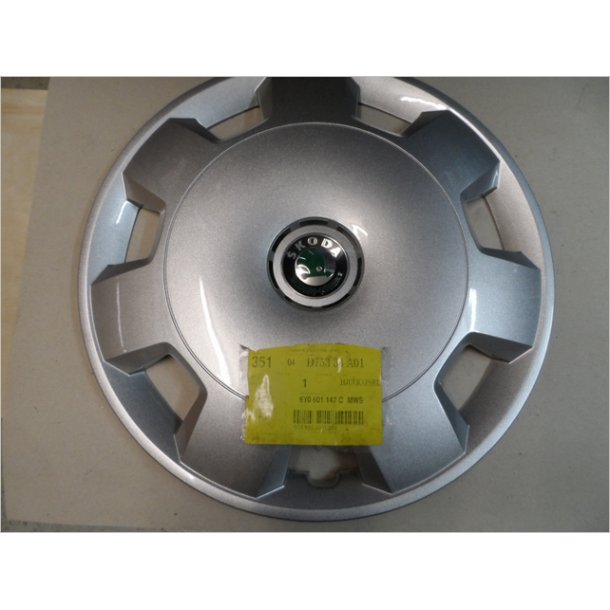 Skoda hjulkapsel 15" .original, D75334A01.