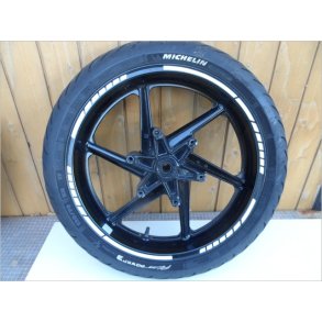 Honda VF750F Aluf�lg sortlakeret,flot,(uden d�k) Forhjul.