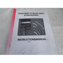 Buleoprettervrktj i skab,som nyt. med manualer.