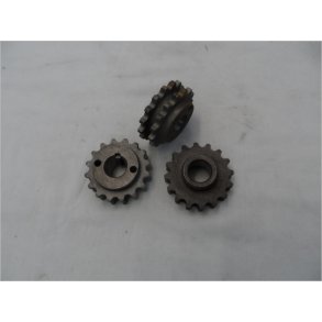 MZ k�dehjul dobbelt p� krumtap. 16T .stk.