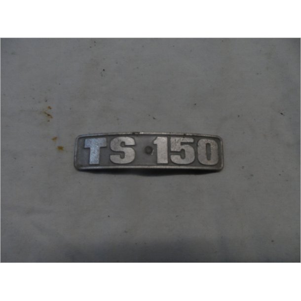 MZ TS 150, bagskrm emblem.