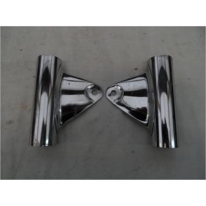 Suzuki Nye krom lygtehorn s�t ca.148mm h�j. hul 40x40