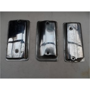 Kawasaki krom starter d�ksler. 3 forskellige.stk.