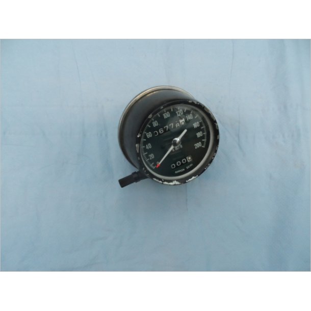 Honda lille speedometer,lige kabelindgang, ca.8 cm.