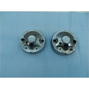 Honda store brugte instrumentbunde 11,5 cm.krom lidt rust.stk.