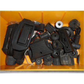 Honda diverse gummidele, mm.stk.