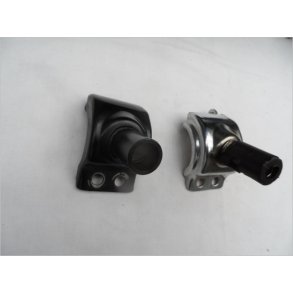 Yamaha blinklys holdere p� forgaffel. 1 sort og 1 krom. stk.