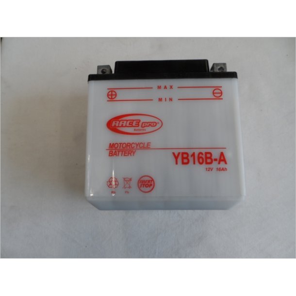 Nyt Batteri Type YB16B-A Race Pro.