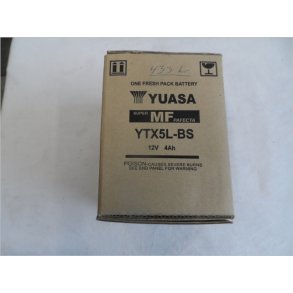 Nyt Yuasa Batteri Type YTX5L-BS. scooter