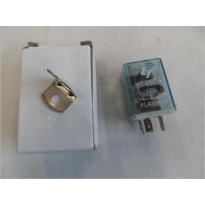 Nyt blinklysrel� 12v med 3 ben L.E.D.elektronisk. 