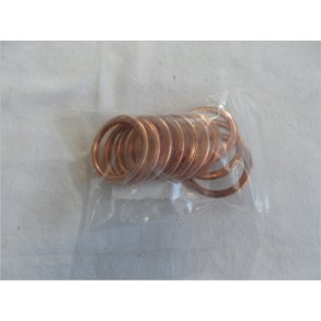 Kobber udstdningspakninger VE-4005. Kawa. 11009-1906 .42 mm