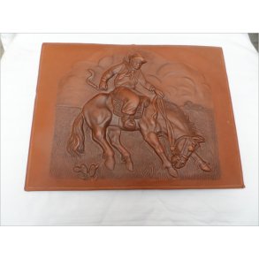 Skind tryk,til at hnge p vg, Hest p Pampas,Argentina.