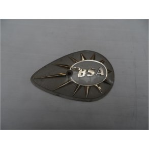 BSA  H.tankemblem brugt, plast. L=125 mm.
