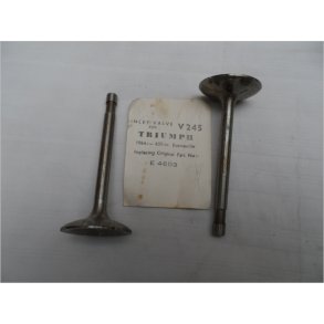 Triumph In. ventiler 650 cc. E4603. m�l 40x95x5/16. stk.