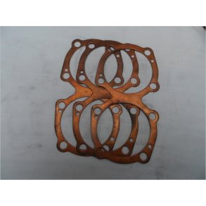 Triumph toppakninger kobber, ca 71-72 mm hul. stk.