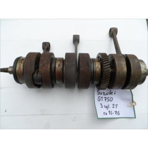 Suzuki GT750 brugt Krumtap m.lejer,plejlst�nger.