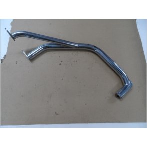 BMW K75C.  1/2 motorbjle st.kun venstre side. krom.