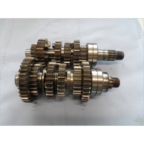 Kawasaki ER-5. Komplet gearkasse, aksler + tandhjul mm.