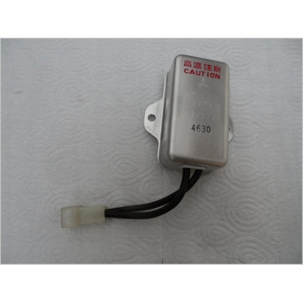 Mitsubishi box Caution. MD012139 .glow plug control.