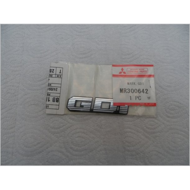 Mitsubishi GDI emblem til bagklap.MR300642.