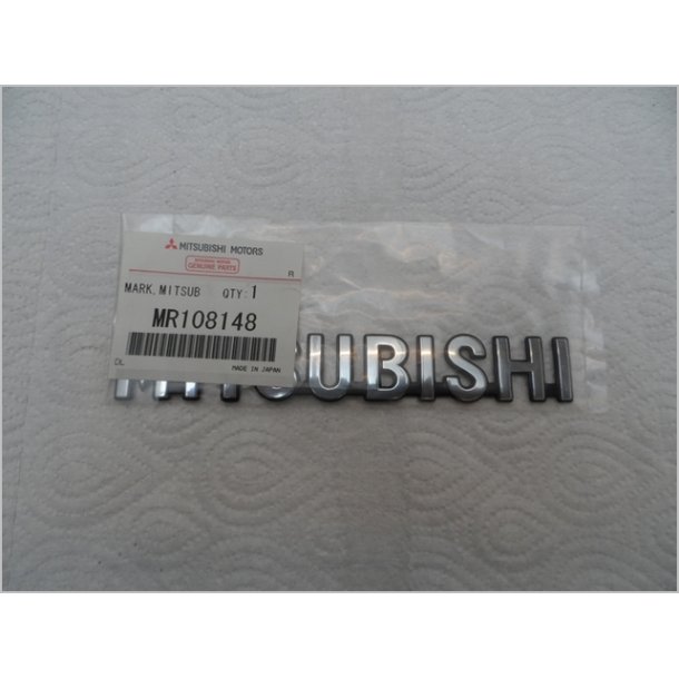 Mitsubishi emblem MR108148. L= 150mm.