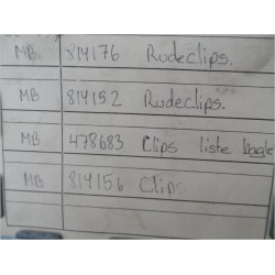 Mitsubishi clips diverse, se varenumre p de sm billeder. stk.