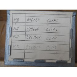 Mitsubishi clips diverse, se varenumre p de sm billeder. stk.