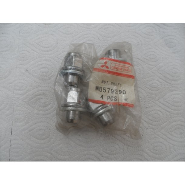 Mitsubishi hjulmtrikker flange.krom. st a 4. MB057290.