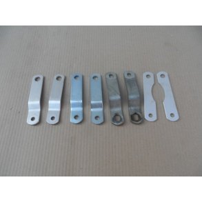 Krauser alu +  jern beslagst 2 stk. L=12 cm. 