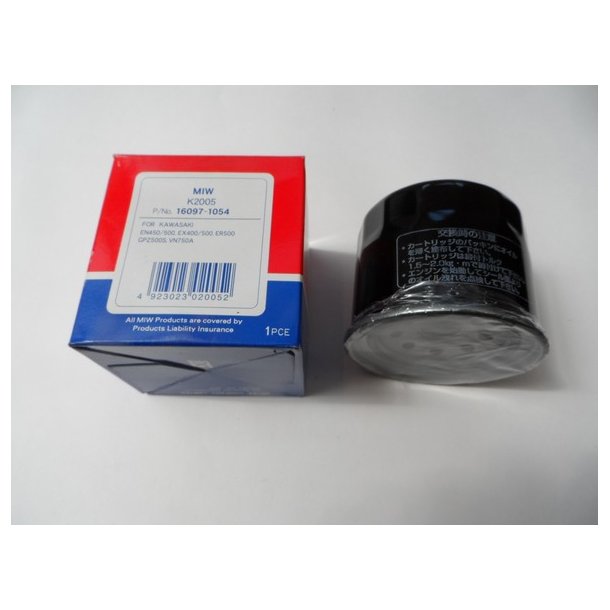 MIW oliefilter Kawasaki 16097-1054.