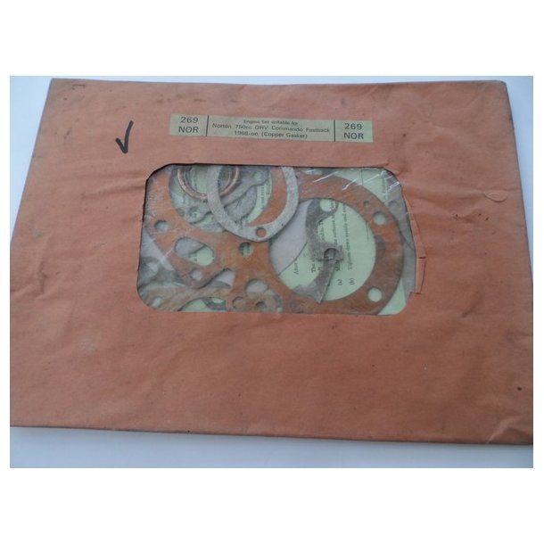 Wassell pakningsst Norton 750 cc. 1968 frem.