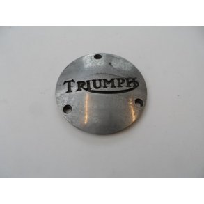 Triumph lille alu-d�ksel. brugt. dia.85 mm.