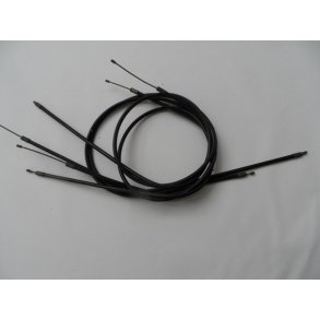 Choker-eller gaskabler, sorte, 80/88 cm.