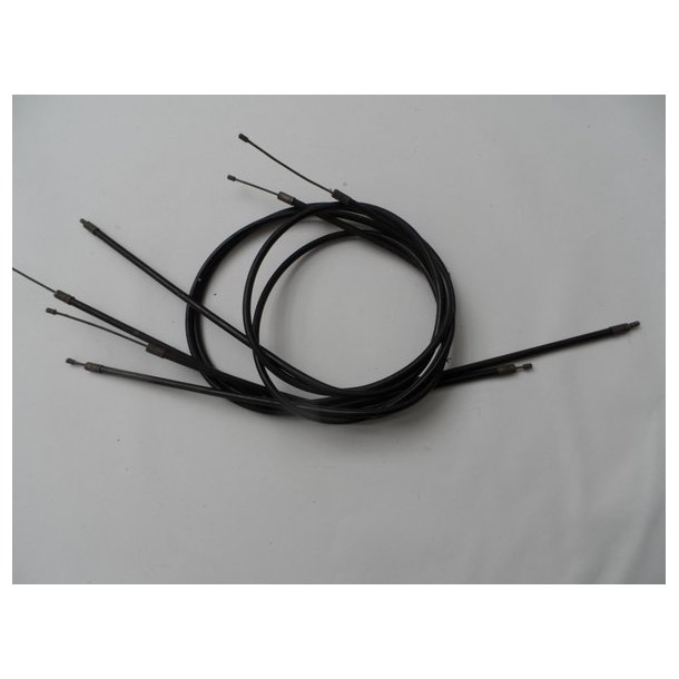 Choker-eller gaskabler, sorte, 80/88 cm.
