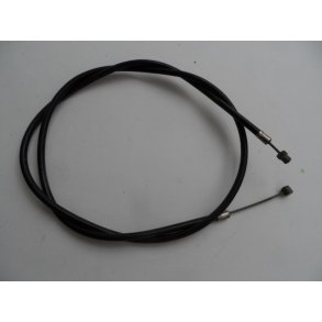 sort kabel.nippel med gevind + 6 mm alm nippel.